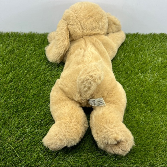 Russ Berrie Plush Doozer Puppy Dog 16" Realistic Golden Retriever Lab Vintage - Picture 6 of 11